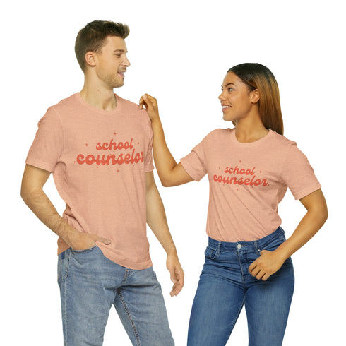 School Counselor Star Tee